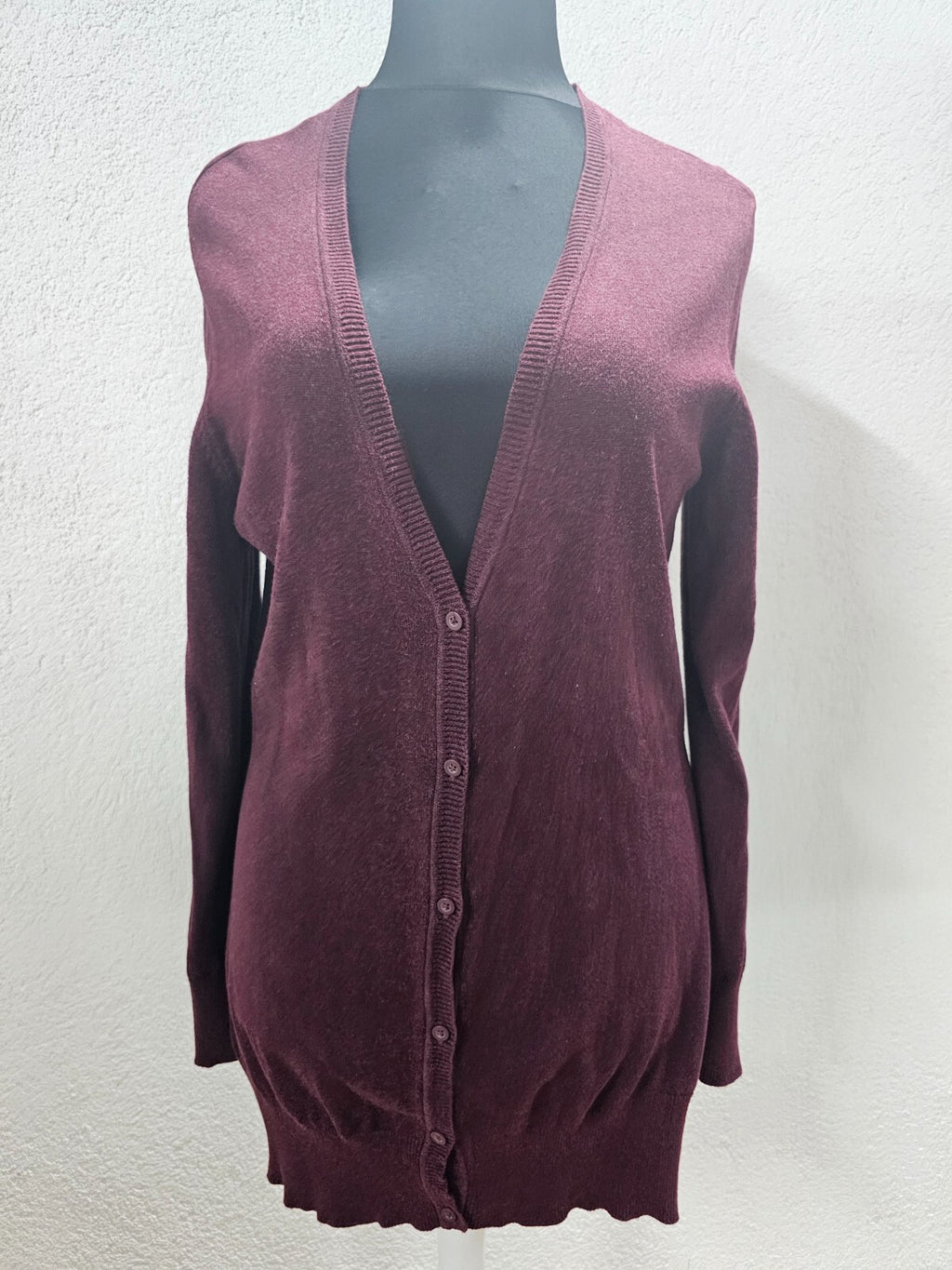 EK3497 Damen Strickjacke von Mustang, dunkelrot, Gr. XL0