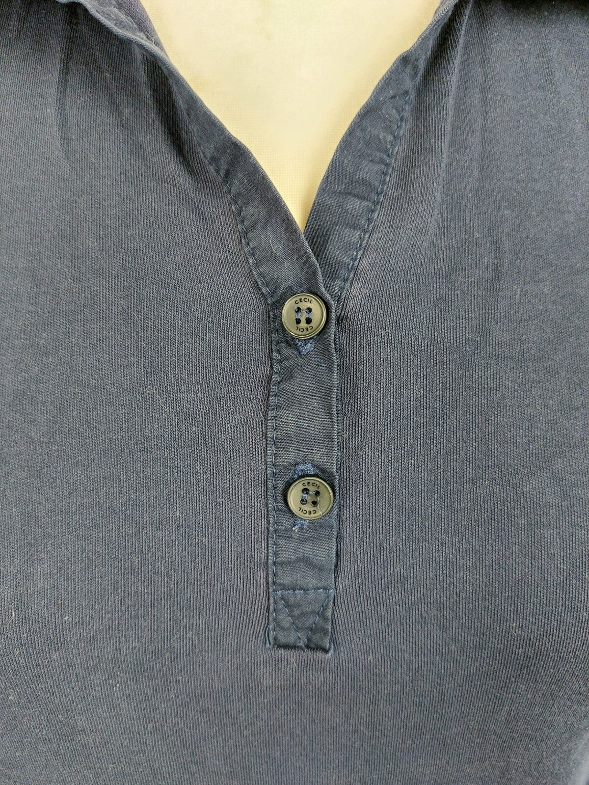 EK4906 Damen Polo von Cecil, blau, Gr. M3