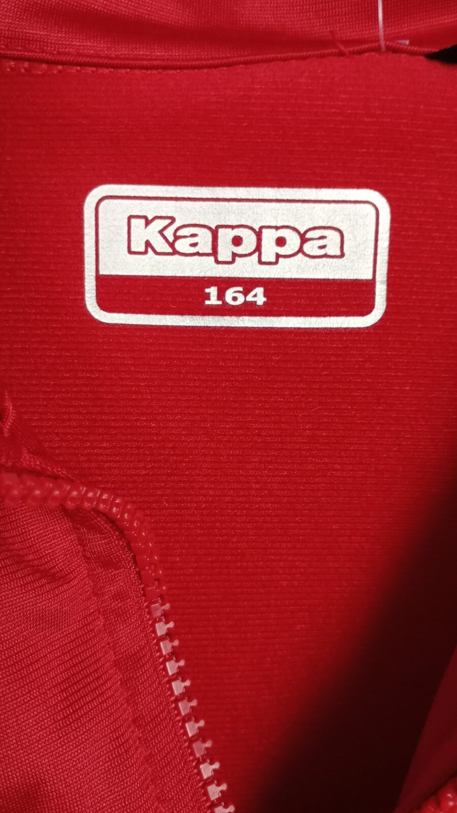 EK5214 Jungen Trainingsjacke von Kappa, rot, Gr.1643