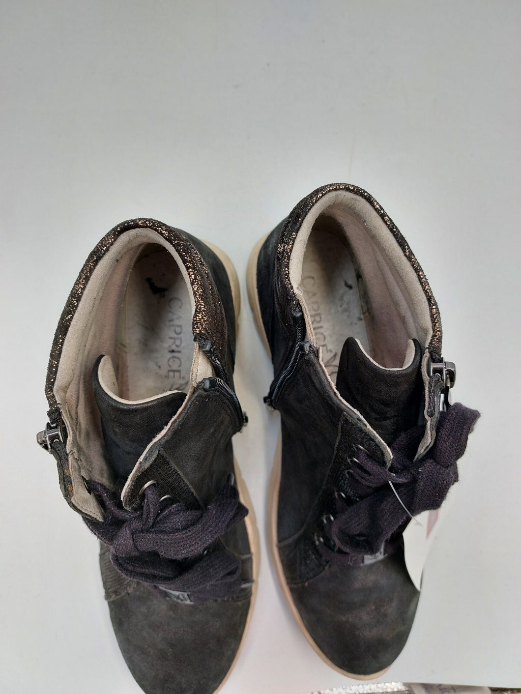 ES0422 Damen Sneaker von Caprice, schwarz, Gr. 367