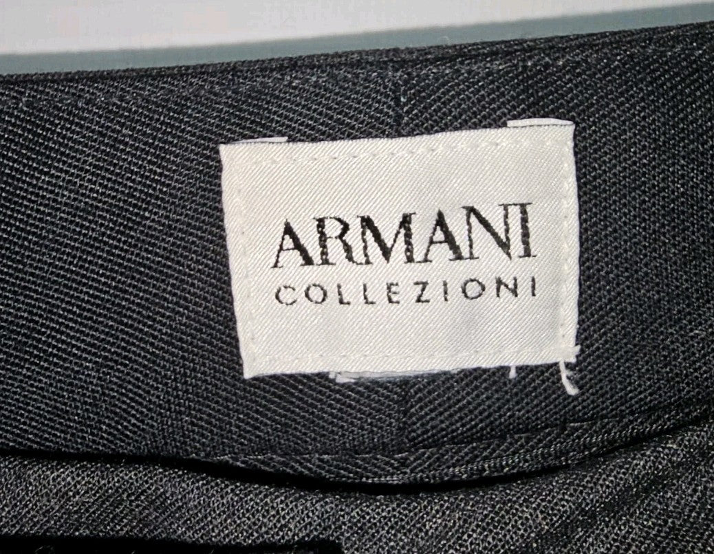 EK7708 Herren Hose von Armani Collezioni, grau, Gr. 50/32 (Größentabelle)2