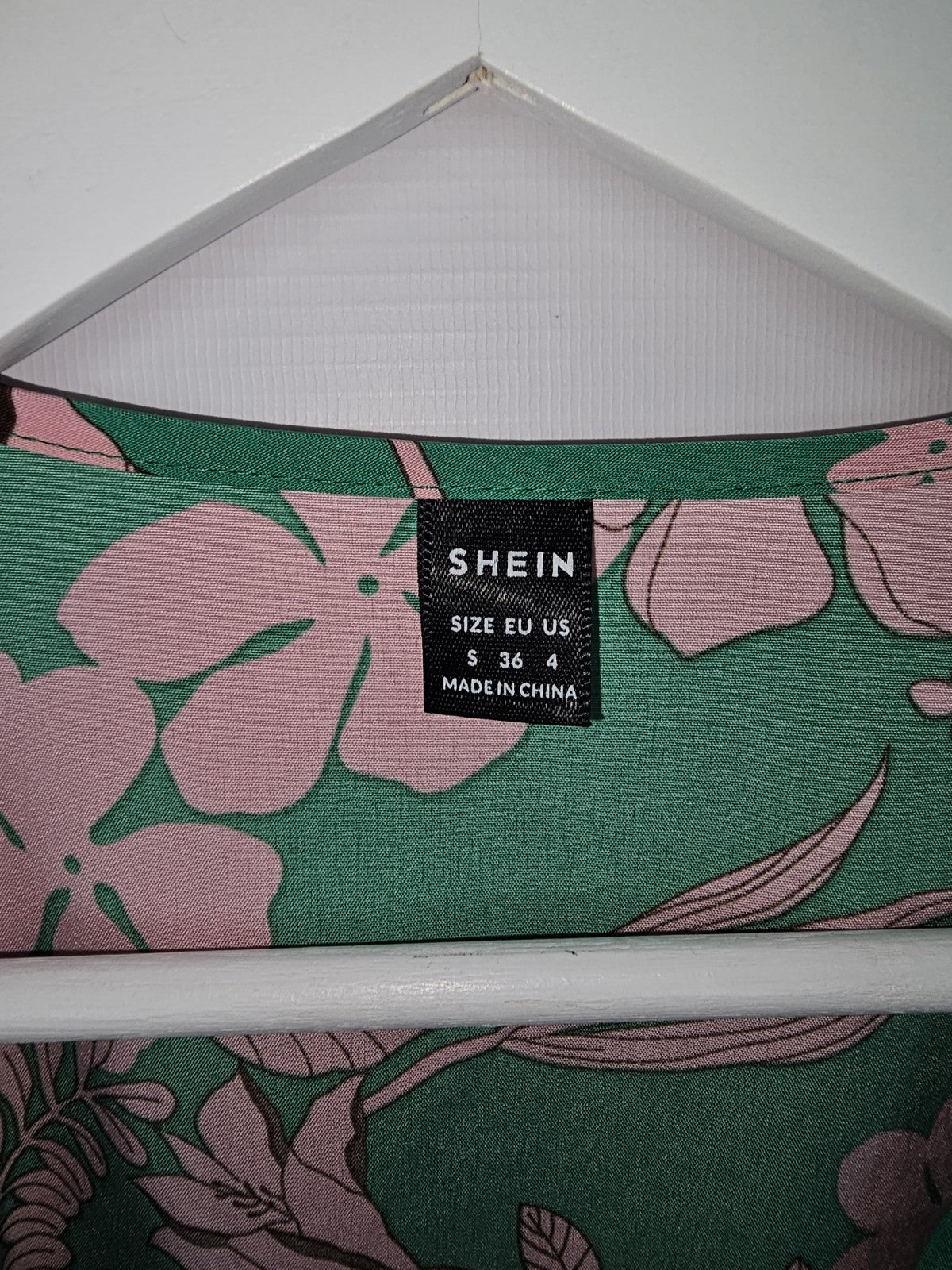 EK8638 Damen Kleid von Shein, Grün, Gr. S3