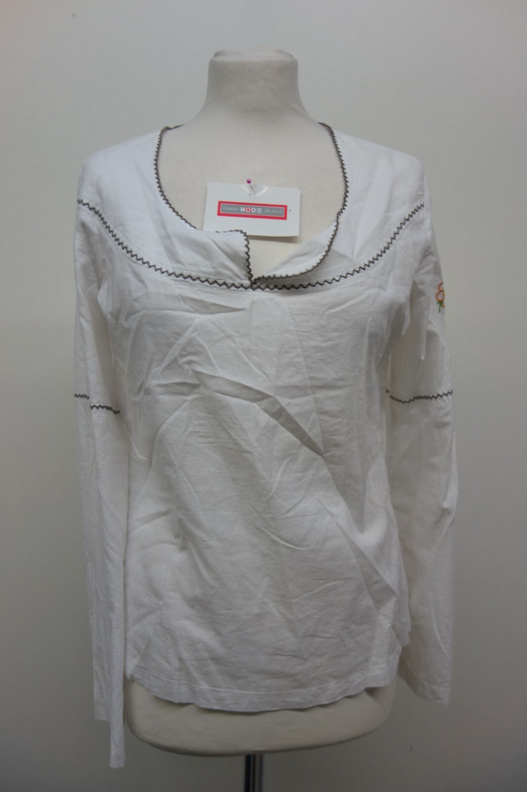 EK0023 Damen Bluse von Young Spirit, weiß, Gr. L0