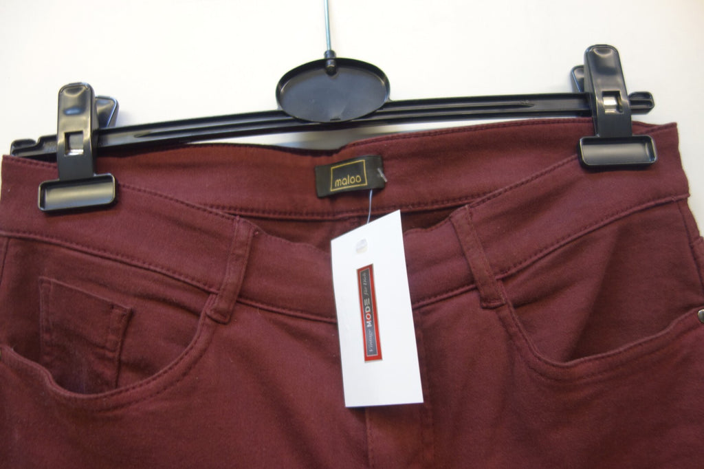 EK2965 Damen Hose von maloo, dunkelrot, Gr. 181