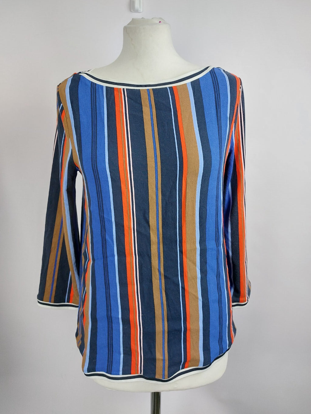 EK4111 Damen Shirt von Street One, blau-orange, Gr.360