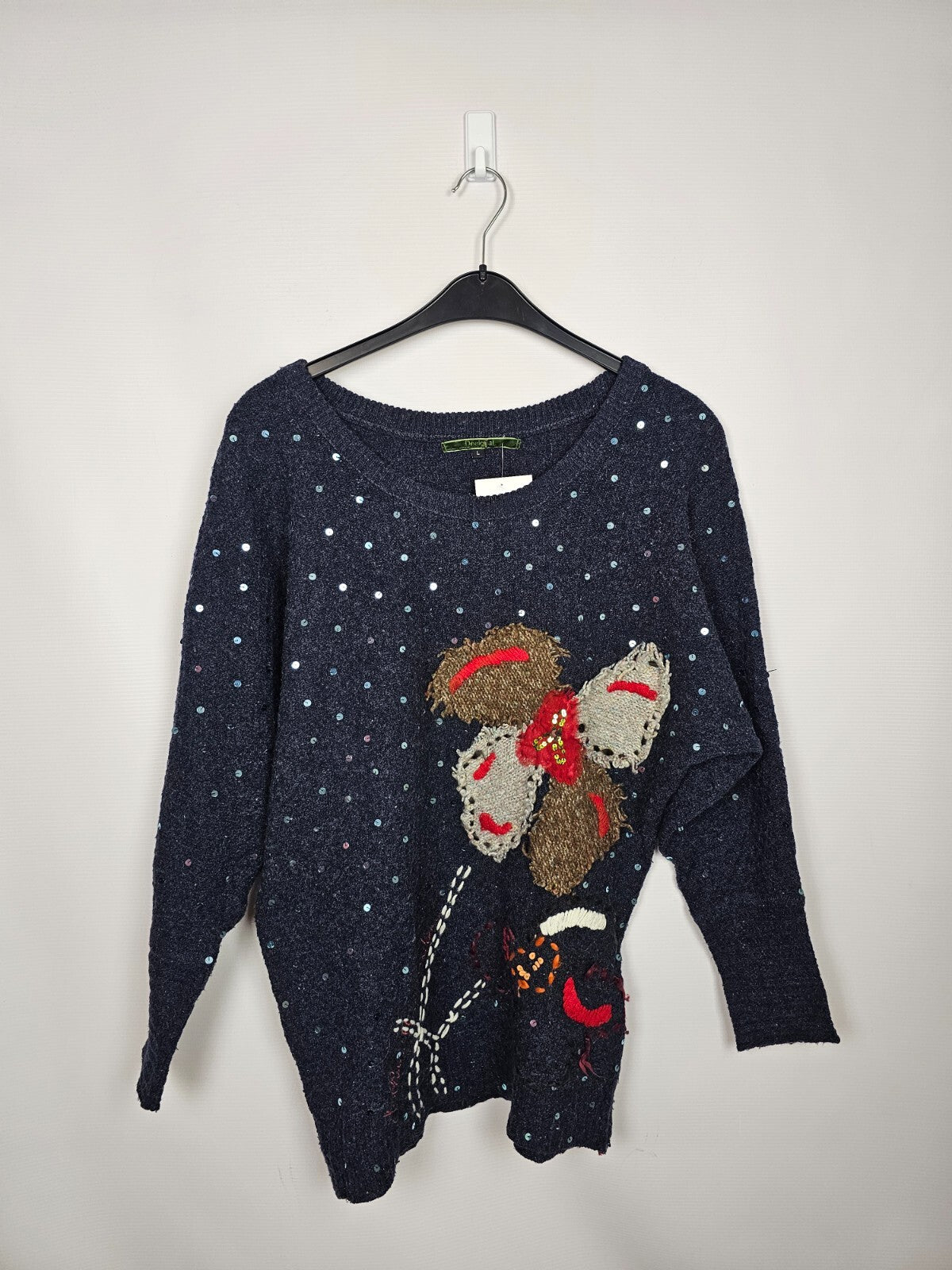 EK6561 Dame Pullover von Dealgual, Dunkelblau, Gr.L0