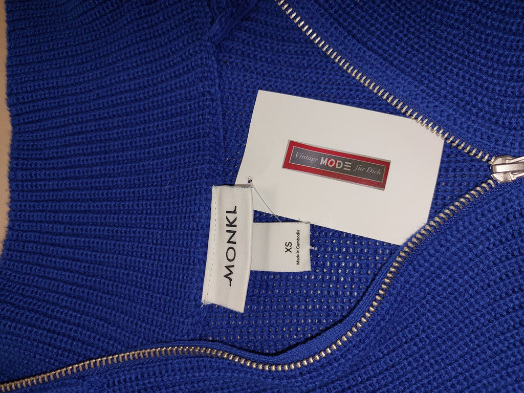 EK2171 Damen Pullover von Monkl, blau, Gr.XS5