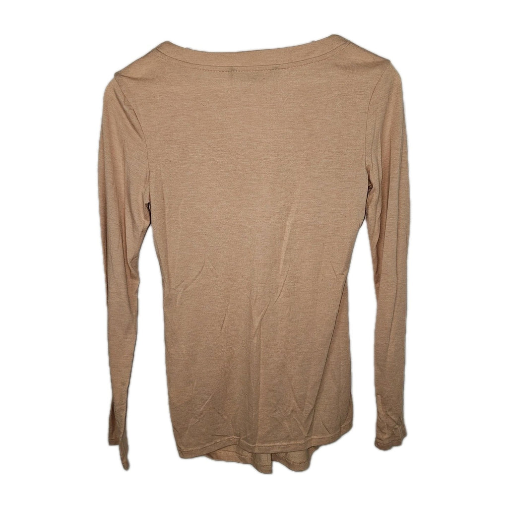 EK10476 Damen Langarmshirt von Tom Tailor, rosa, Gr.S3
