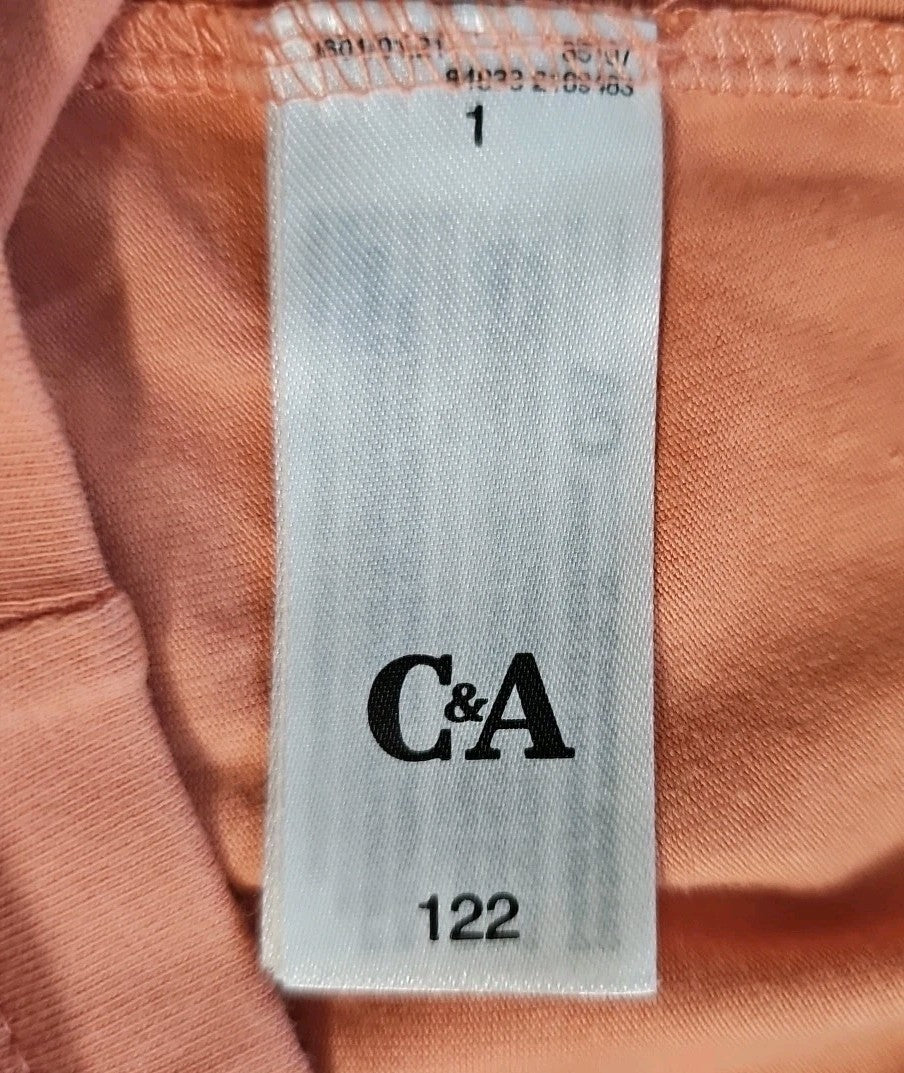 EK10735 Mädchen Leggins von C&A, orange, Gr.1224
