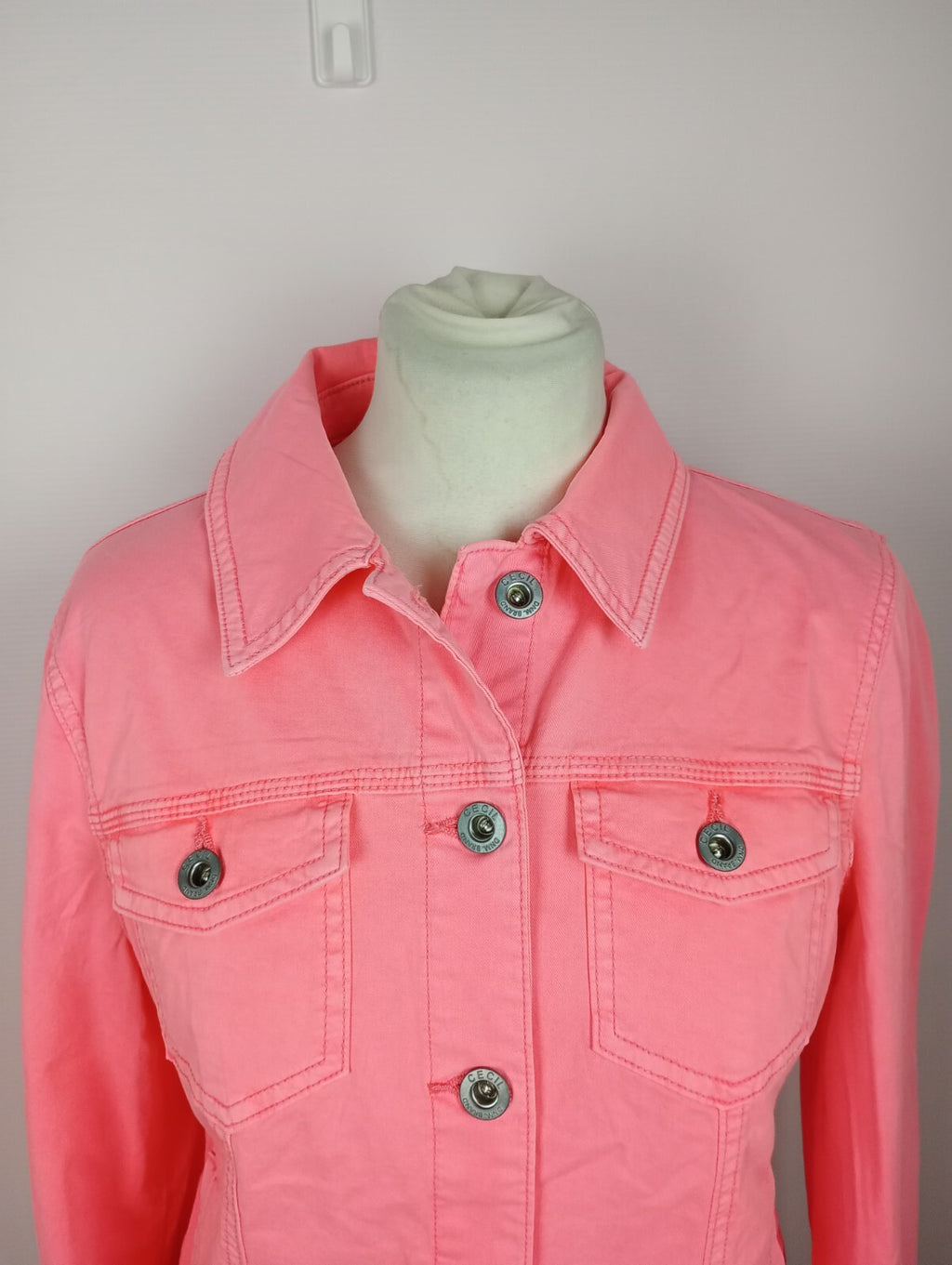 EK0036 Damen Jacke von Cecil, neonrosa, Gr. XS1