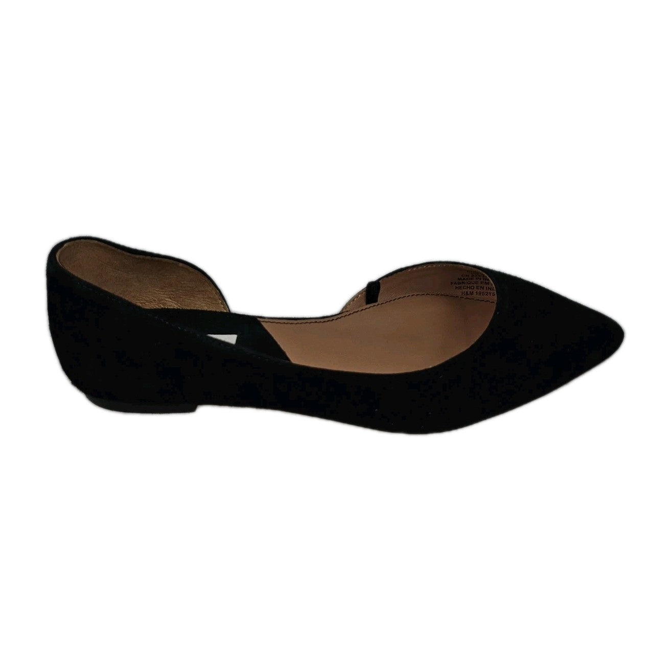 ES809 Damen Ballerina von H&M, schwarz, Gr.373