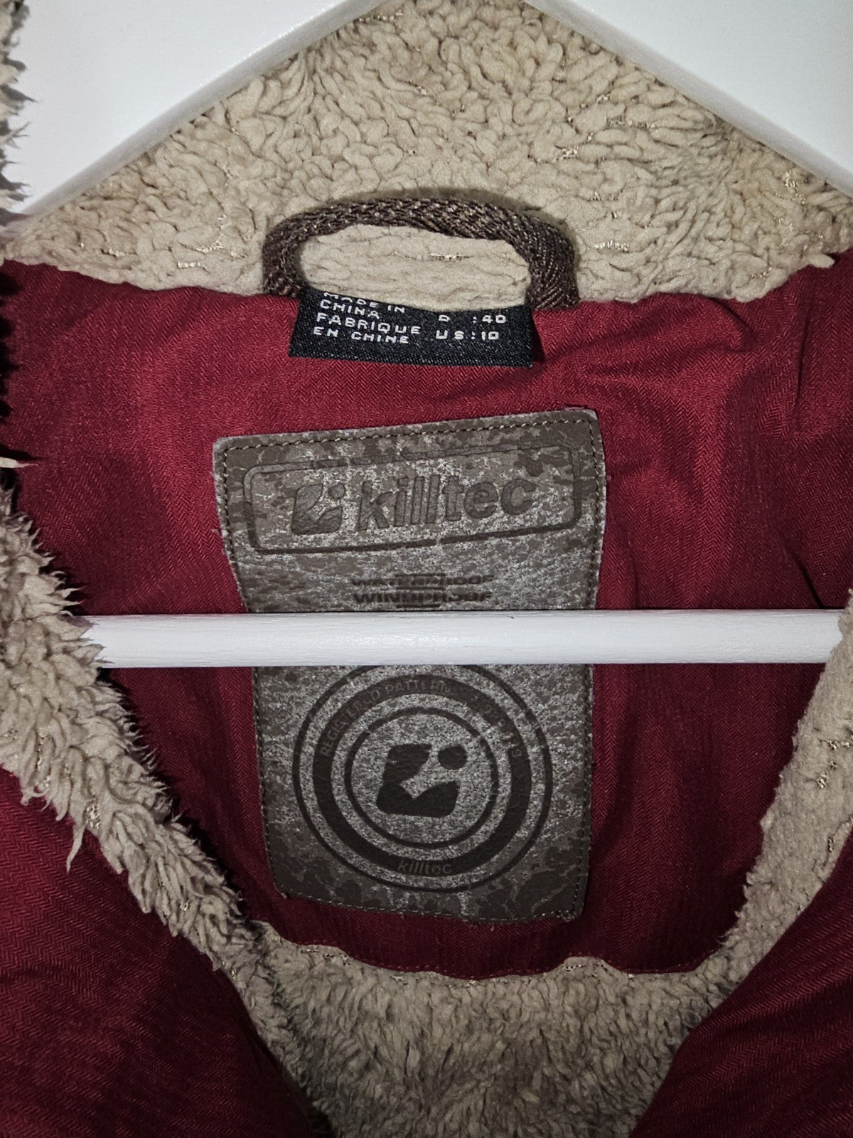 EK8736 Damen Jacke von Killtec, Weinrot, Gr.403