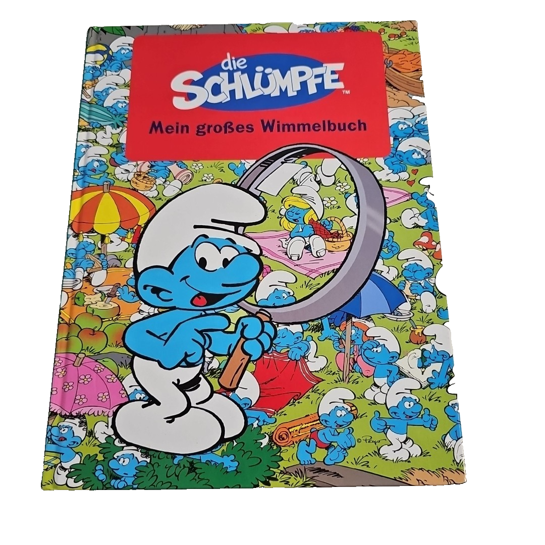 EB3000 Die Schlümpfe - Mein großes Wimmelbuch  0