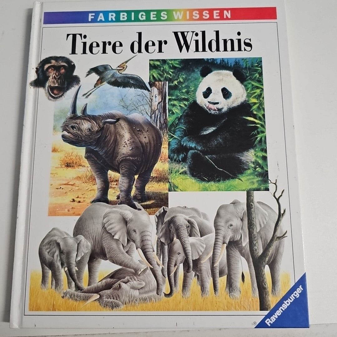 EB1738 Tiere der Wildnis - Farbiges Wissen - Iréne Kuhn - Ravensburger0