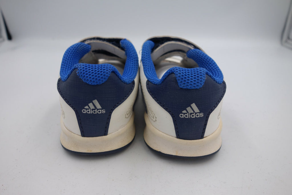 Jungen Sneaker von Adidas GR22 weiss blau ES 524 guter Zustand3