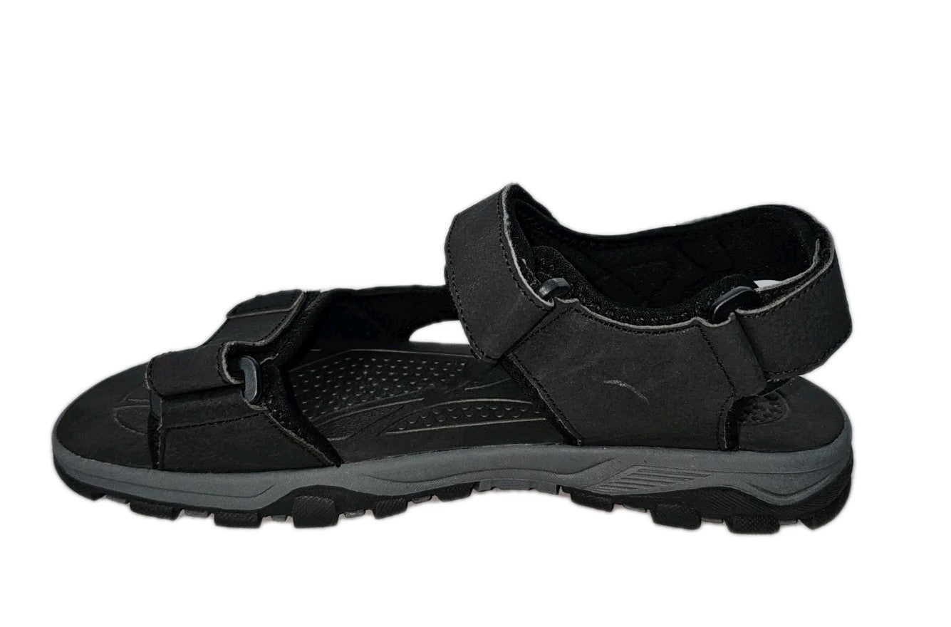 ES731 Herren Sandale, schwarz, Gr.433