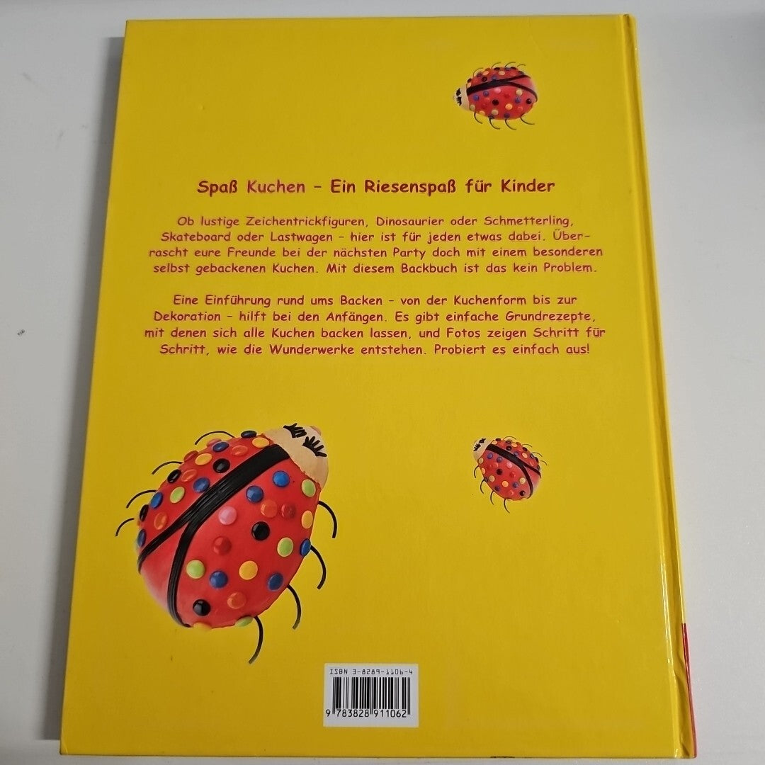 EB1213 Spaß Kuchen Spaß Kindergeburtstagstorten Schritt für Schritt 1