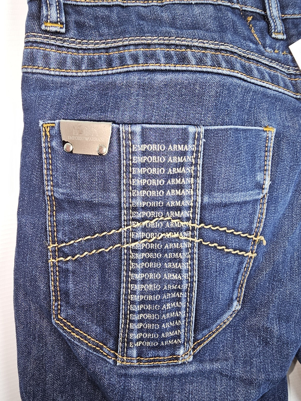 EK1996 Herren Jeans von Giorgio Armani, blau, Gr.3310