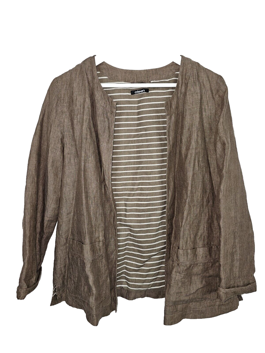 EK6852 Damen Jackett von Olsen, Braun, Gr.380