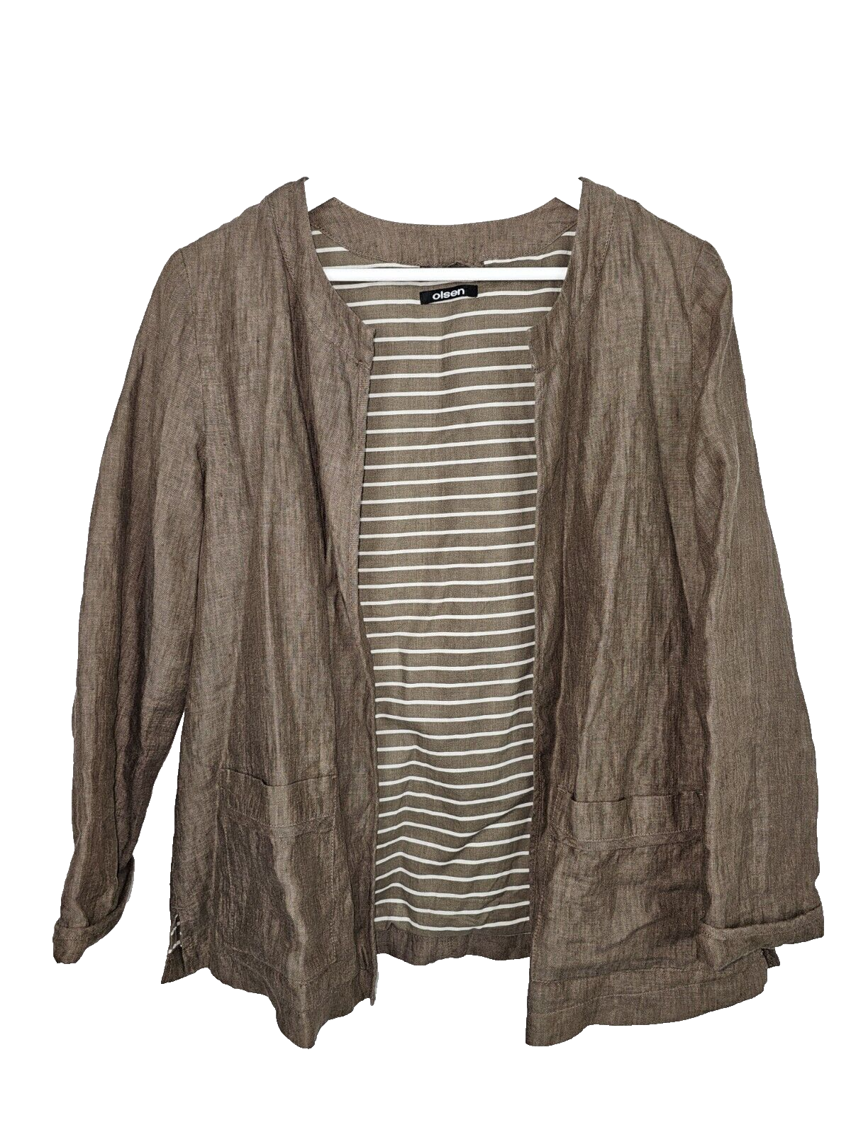 EK6852 Damen Jackett von Olsen, Braun, Gr.380