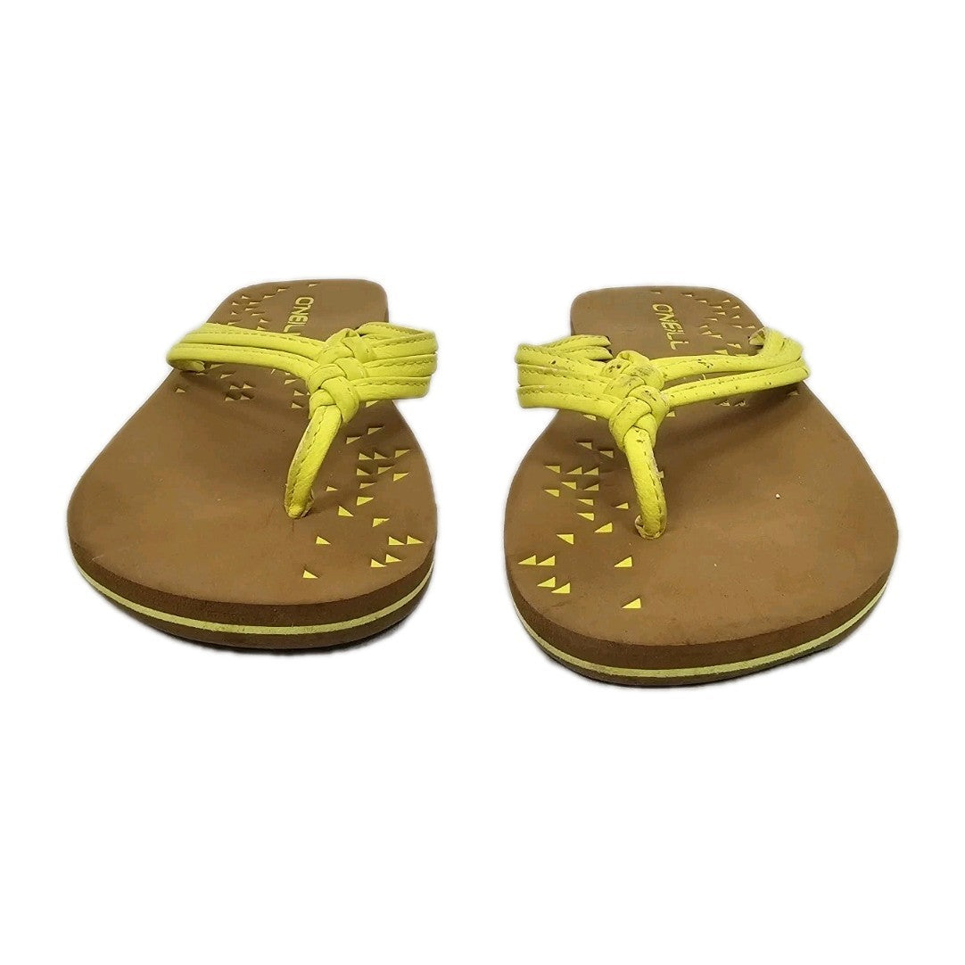 ES879 Damen Flip Flops von O'Neill, Gelb, Gr. 401