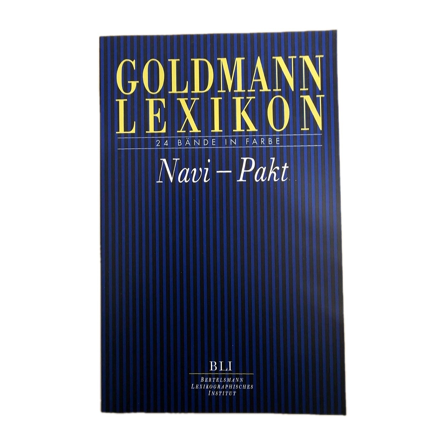 EB3814 Goldmann Lexikon, 24 Bänder in Farbe, Teil 16: Navi - Pakt0