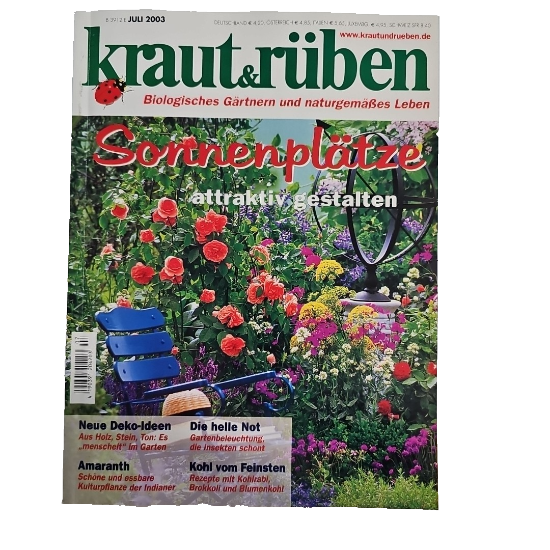 EB3568 Kraut und Rüben, 07/2003, biologisches Gärtnern und naturgemäßes Leben0