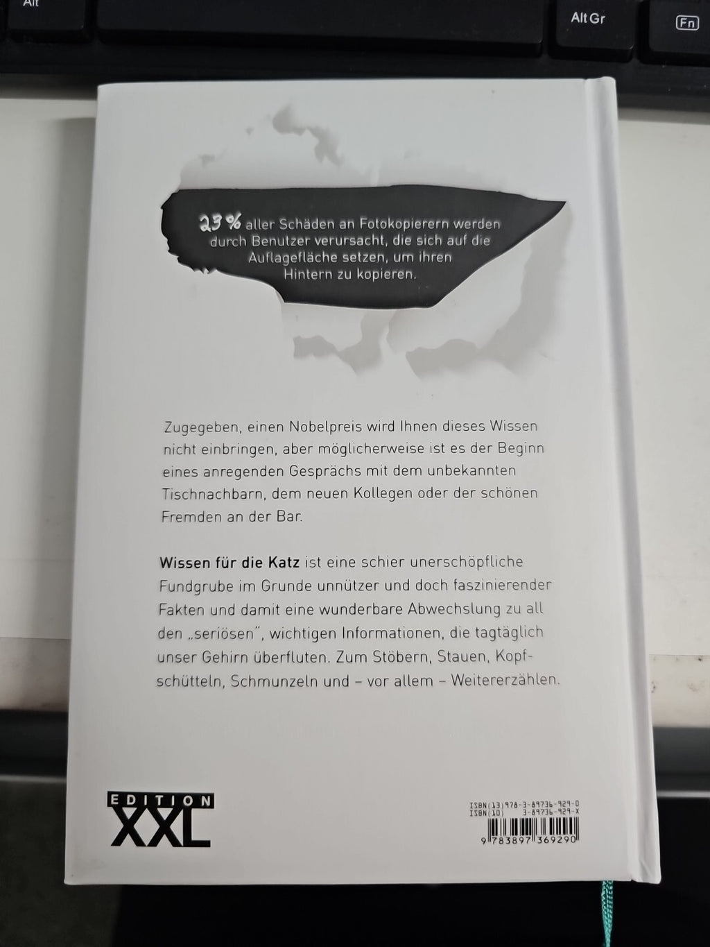 EB 751 Wissen für die Katz: Skurriles, Amüsantes und Verbl... Zustand sehr gut1