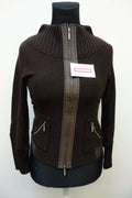 EK0757 Damen Strickjacke von Carlo Colucci, braun, 380