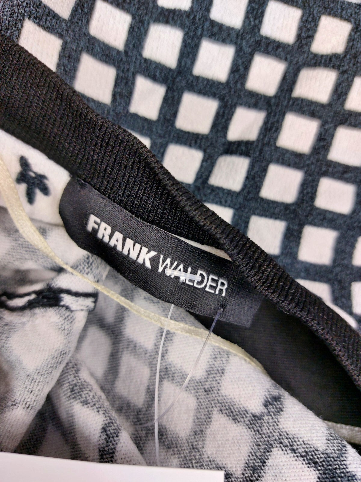 EK5070 Damen Strickjacke von Frank Walder, schwarz-weiß, Gr.428