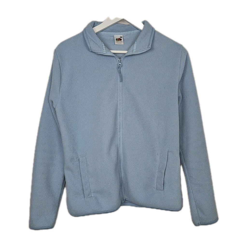 EK10987 Damen Fleecejacke von Fruit Of The Loom, Blau, Gr. L0