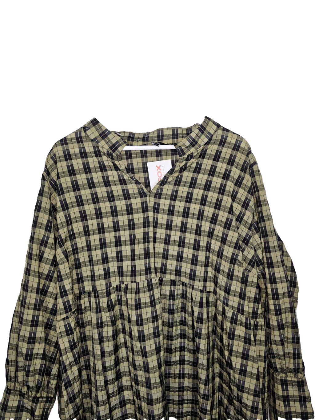 EK7105 Damen Kleid von Ulla Popken, Grün/Schwarz, Gr.54/561