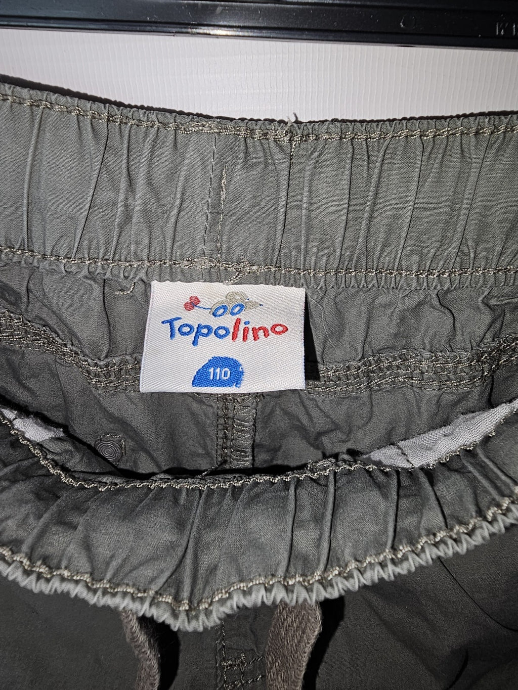 EK0054 Jungen Shorts von Topolino, Grau, Gr.1101