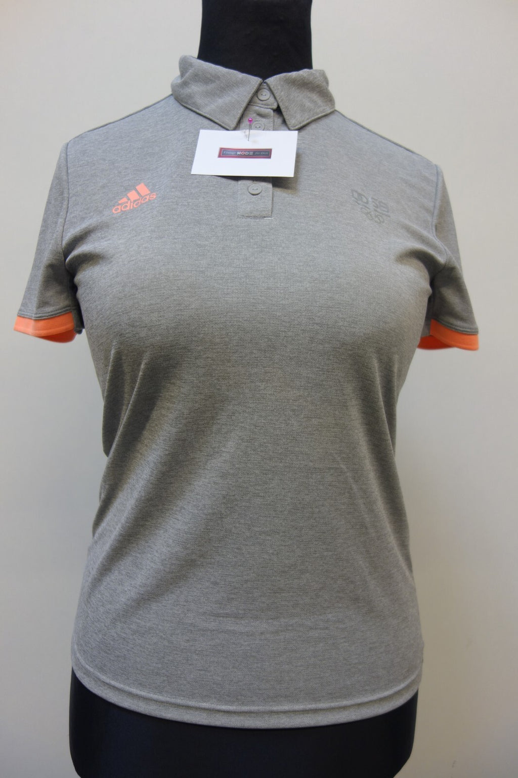 EK2449 Damen Sport T-Shirt von adidas, grau, gr. L0