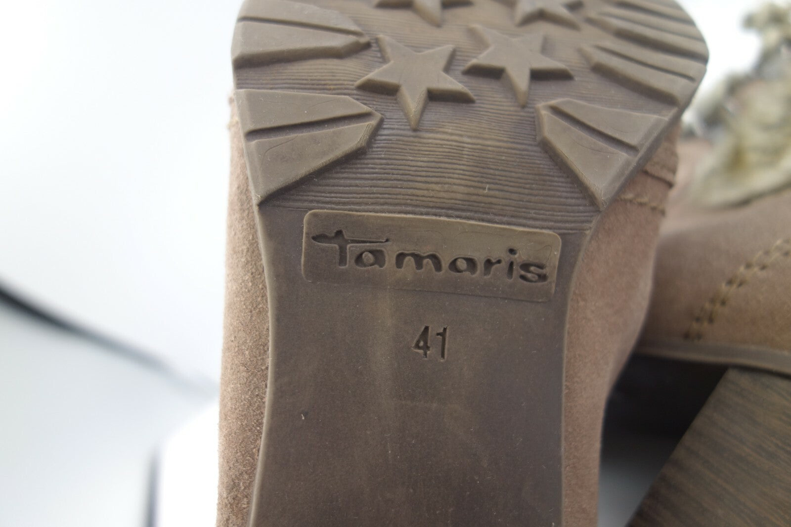 ES0602  Damen Stiefeletten von Tamaris, braun, Gr. 414