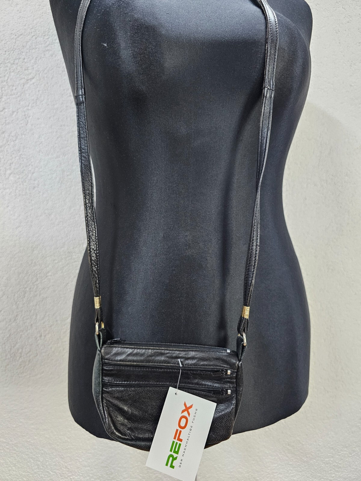 EK6344 Damen Mini Handtasche, schwarz0