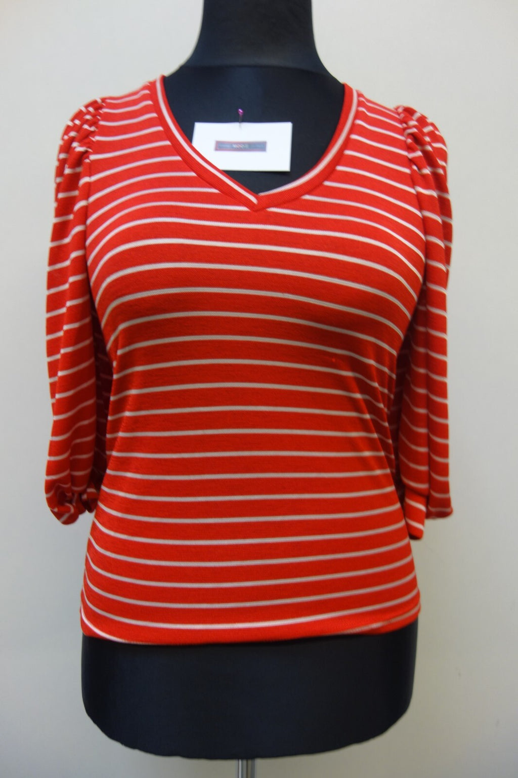 EK2851 Damen Shirt von Faubourg, gestreift, Gr. S0