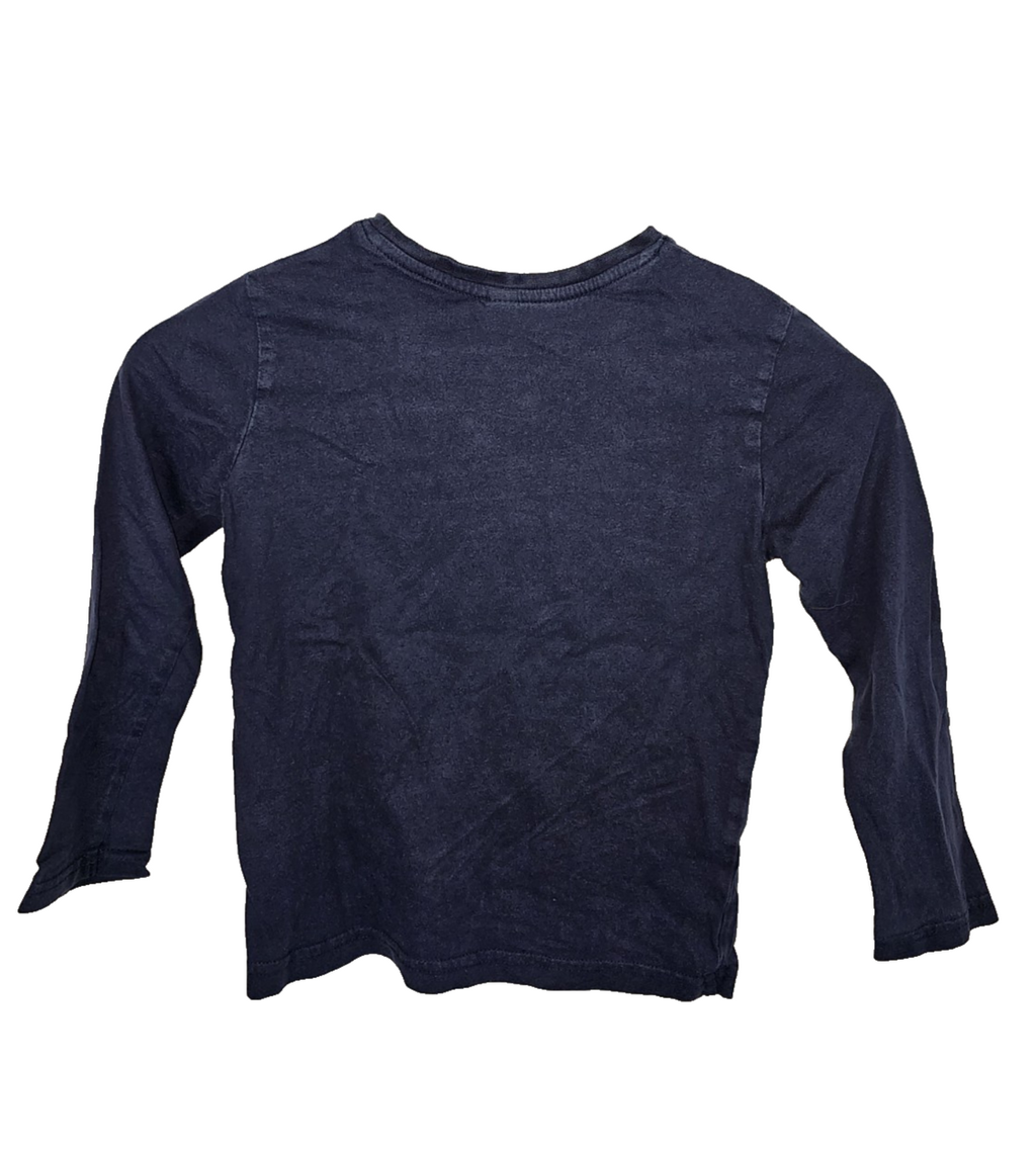 EK7361 Jungen Sweatshirt von Bonprix,  Dunkelblau,  Gr.116/1223
