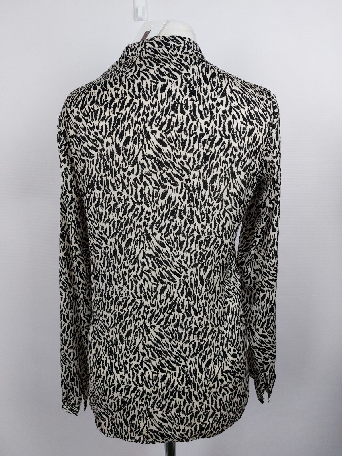 EK4585 Damen Bluse von Esprit, schwarz/weiß, Gr. 344