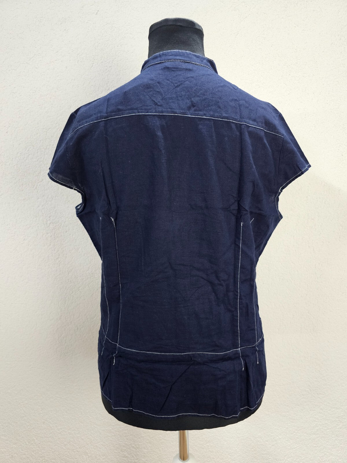 EK0939 Damen Bluse von Yessica, blau, Gr. 483