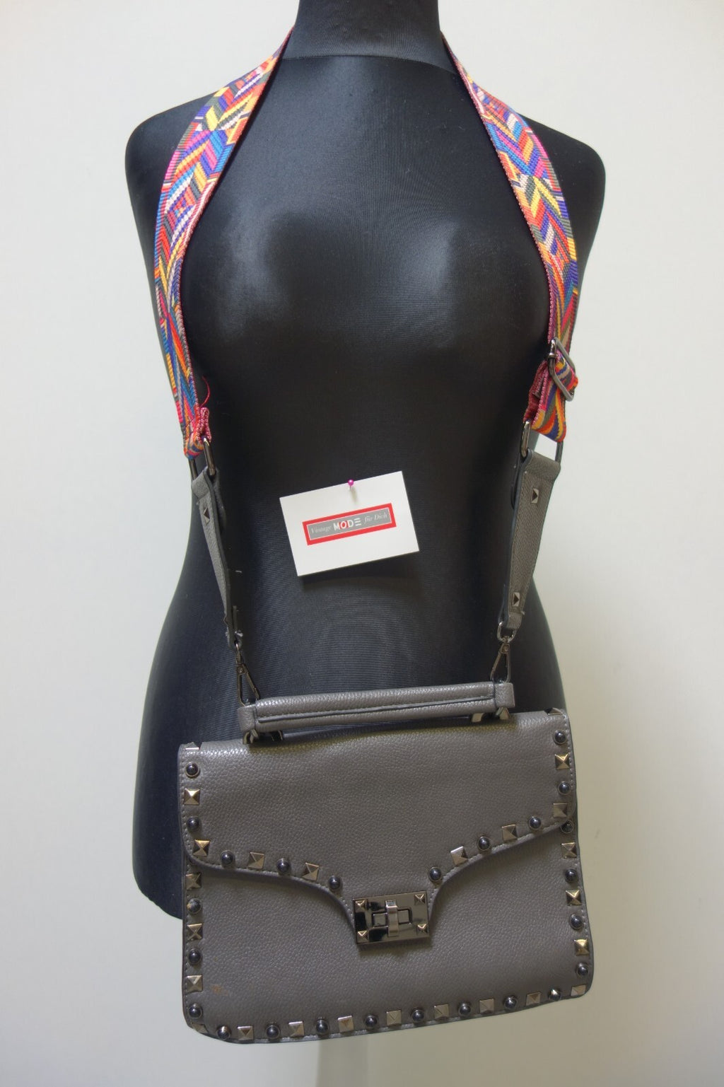 EK1884 Damen Tasche zum umhängen in grau0