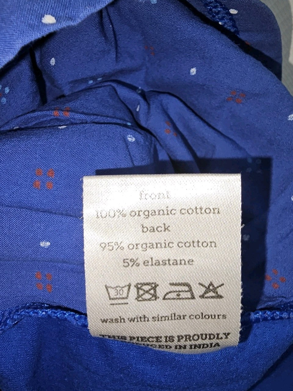 EK8124 Damen Bluse von Tranquillo, blau, Gr.S4