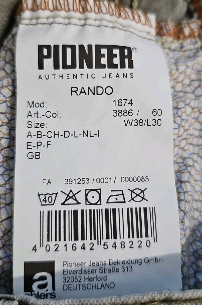 EK10549 Damen Hose Pioneer Gr.L Grau3