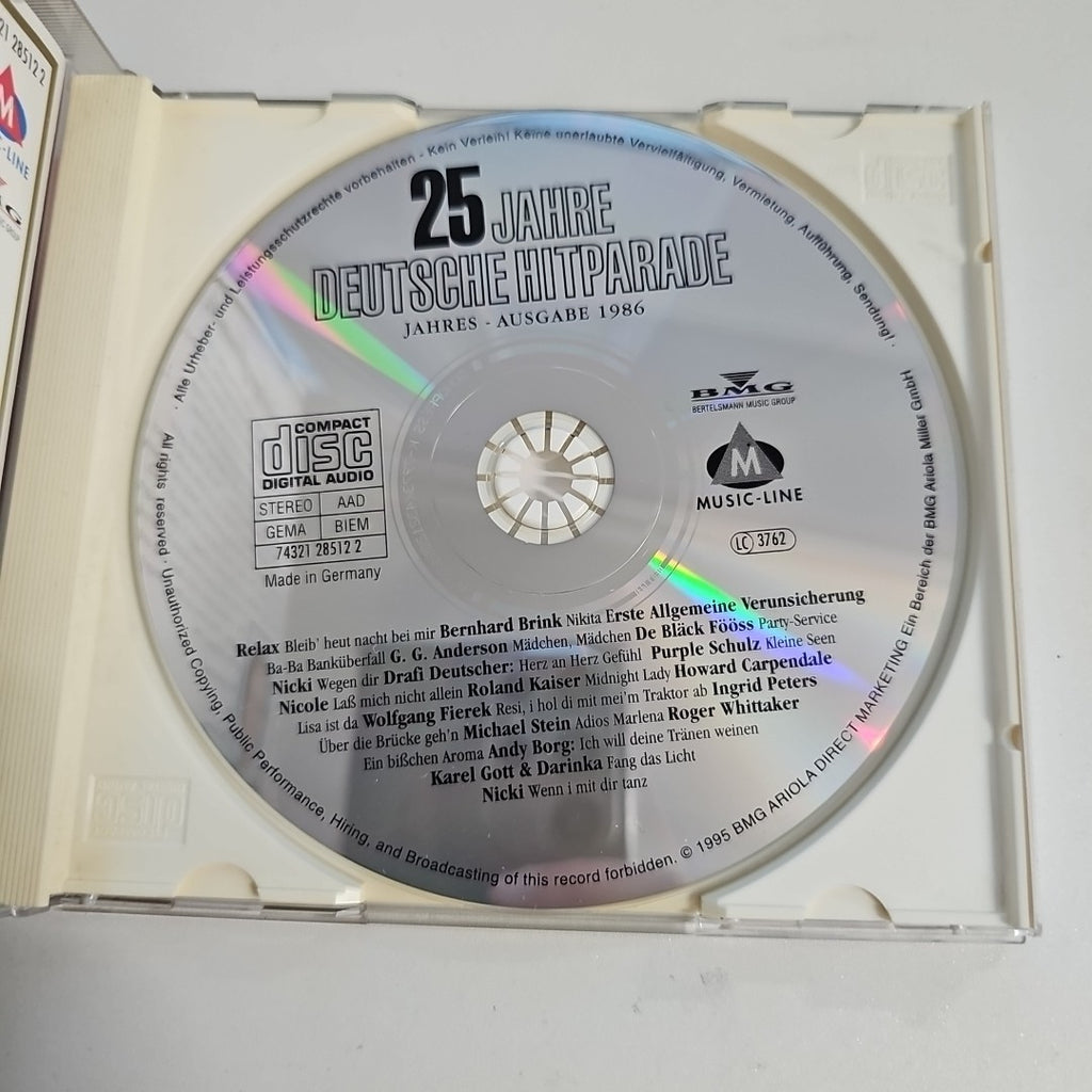 EB3144 25 JAHRE DEUTSCHE HITPARADE HECK/HÜBNER 1