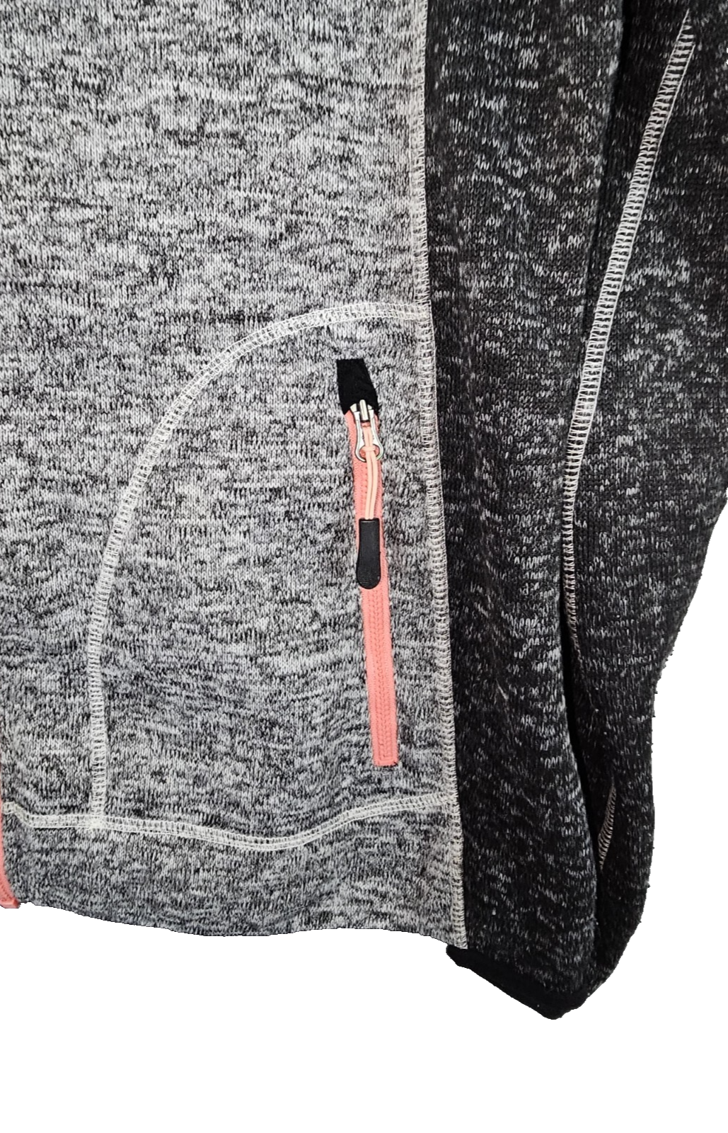 EK7718 Damen Strickjacke von Maui Sports, grau, Gr.L (44/46)2