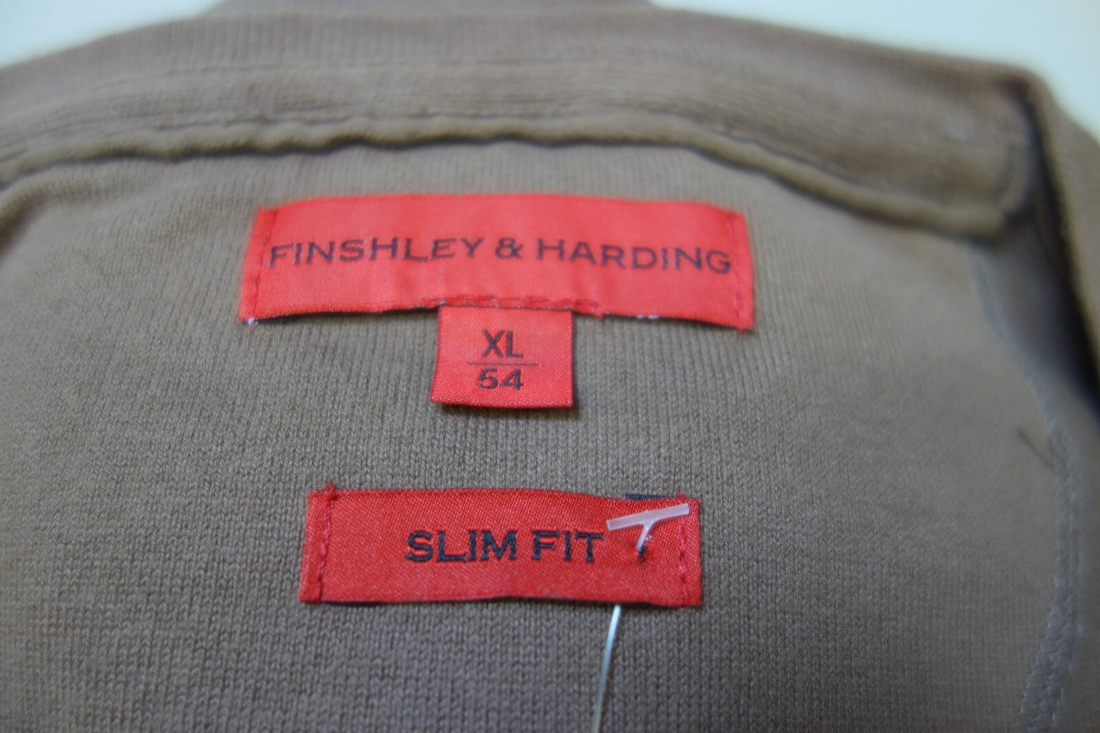 EK2138 Herren Pullover von Finshley & Harding, braun, gr. XL/544