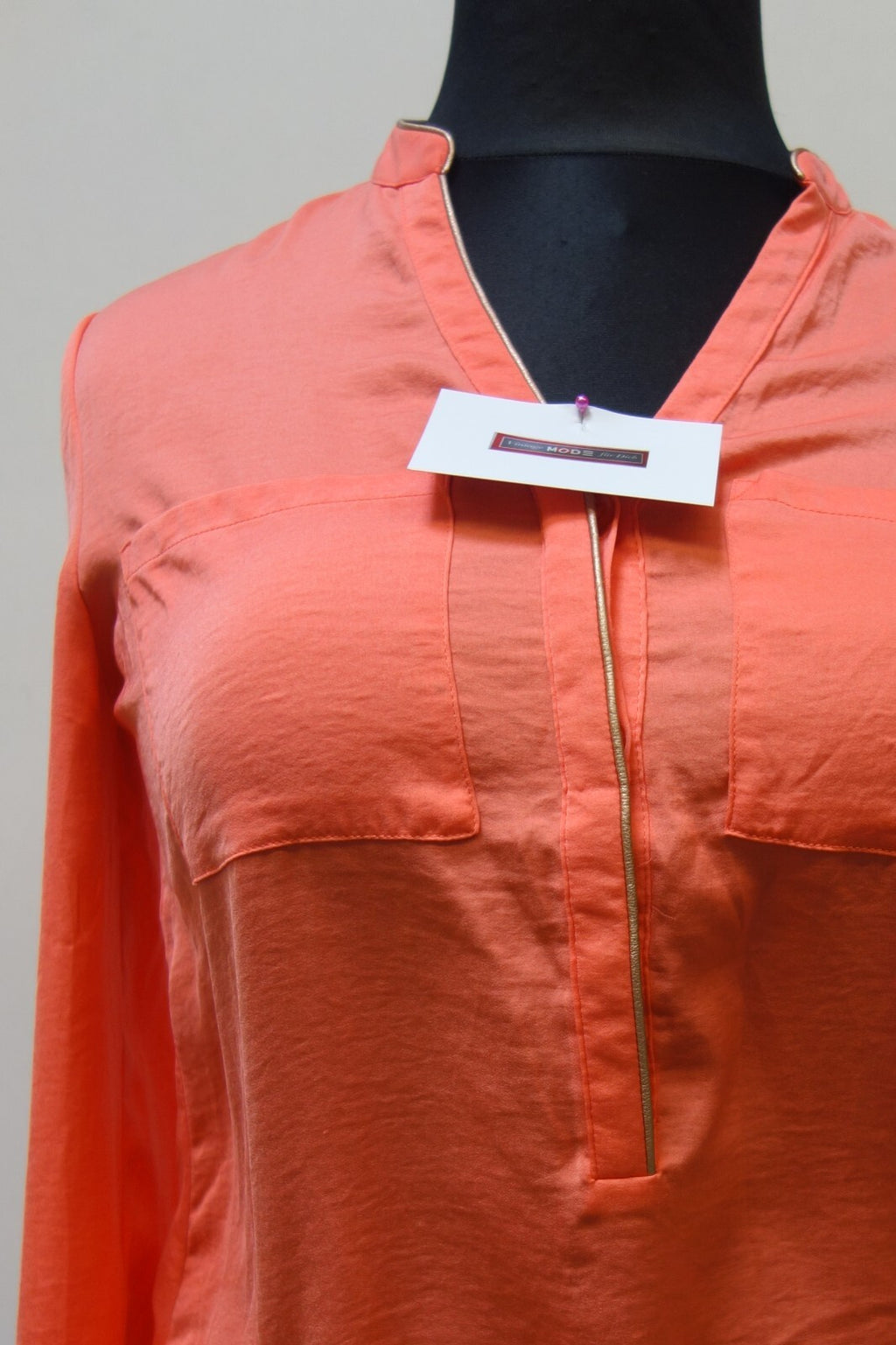 EK1689 Damen Bluse von Promod, lachsfarben, Gr. 341