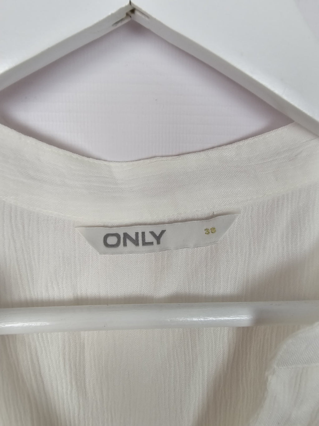 EK4119 Damen Bluse von Only, Weiß, Gr. 383