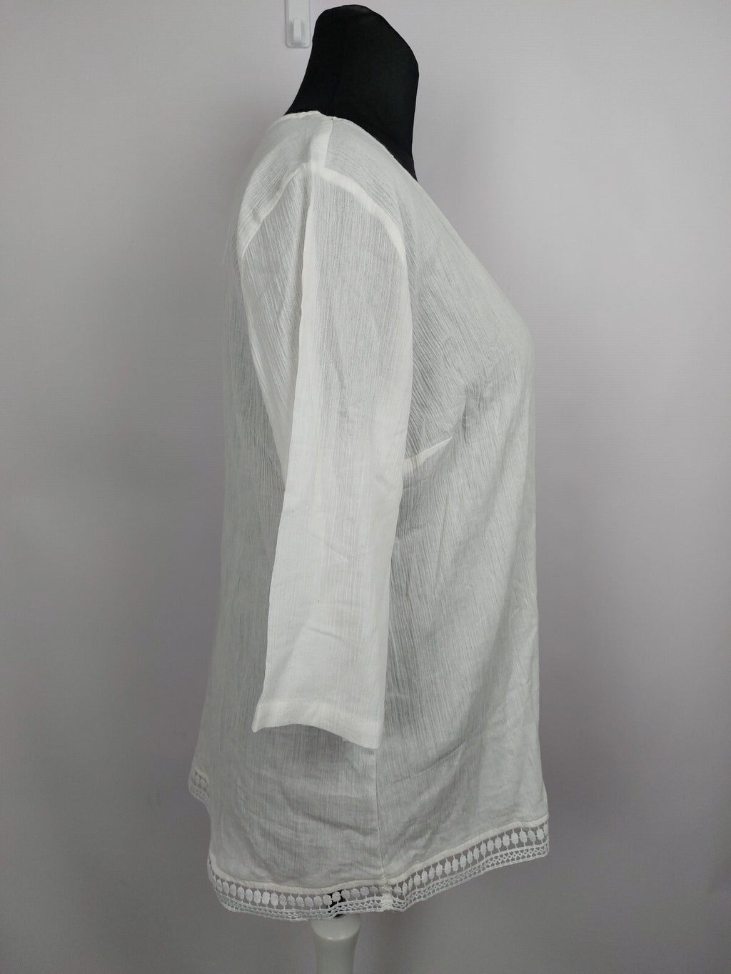 EK4573 Damen Bluse von Esmara, weiß, Gr.462