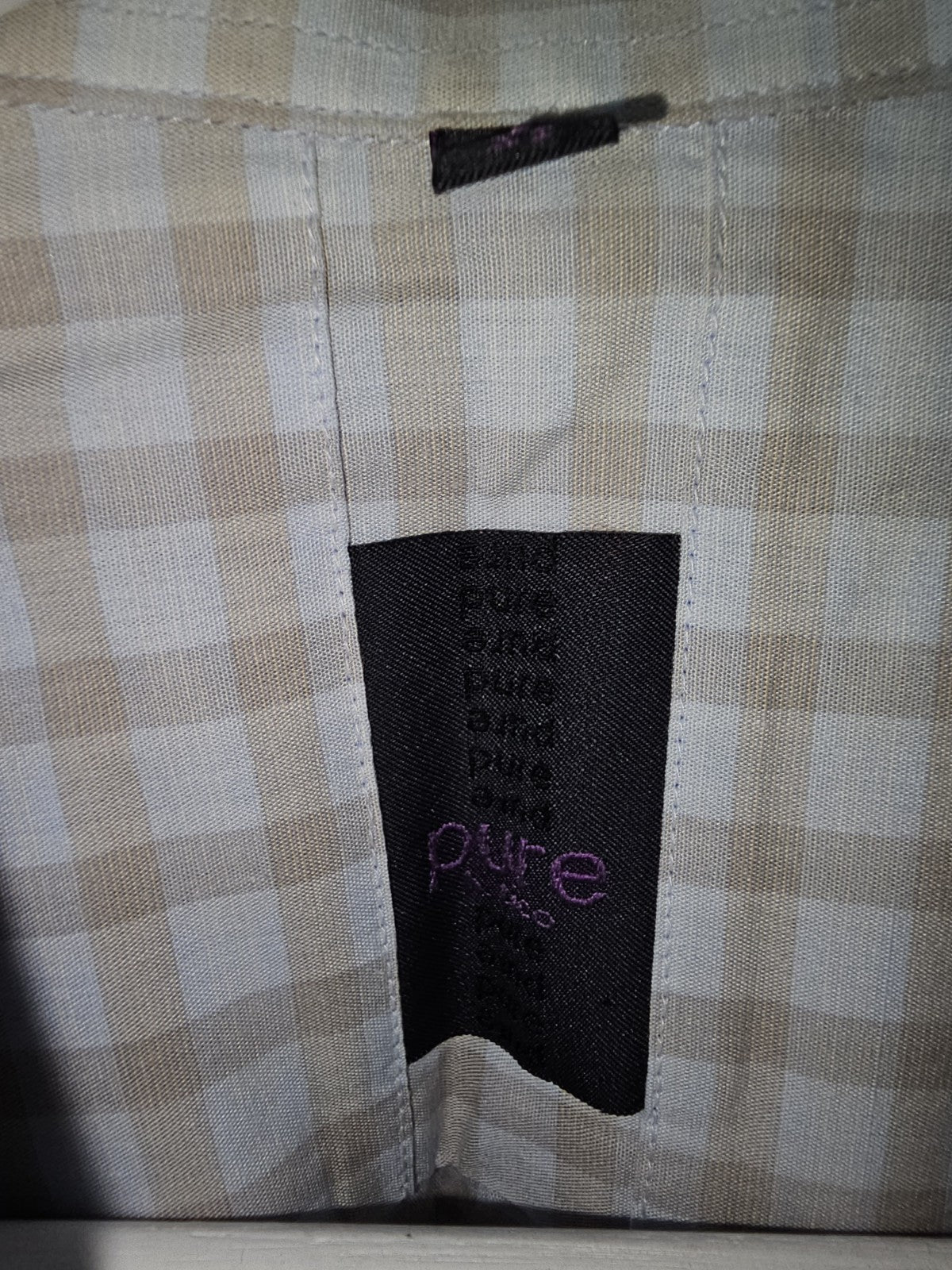 EK4578 Herren Hemd von Pure, grau-blau, Gr.L/421